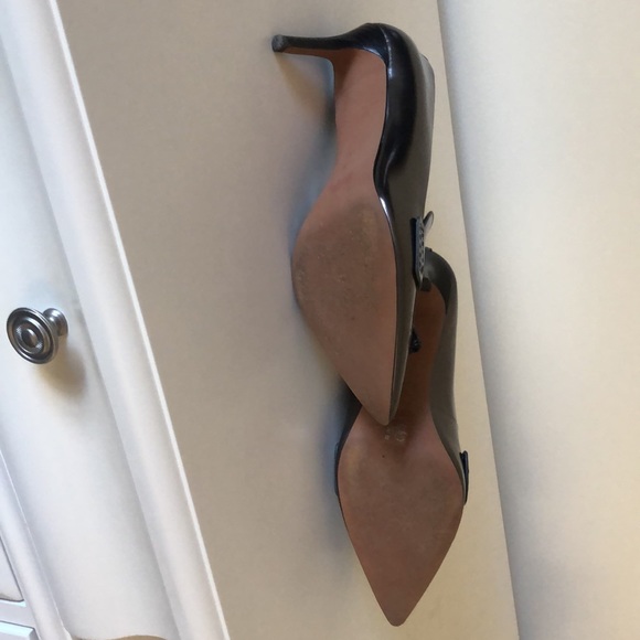 COACH pumps. Gunmetal silver/grey - Picture 6 of 7